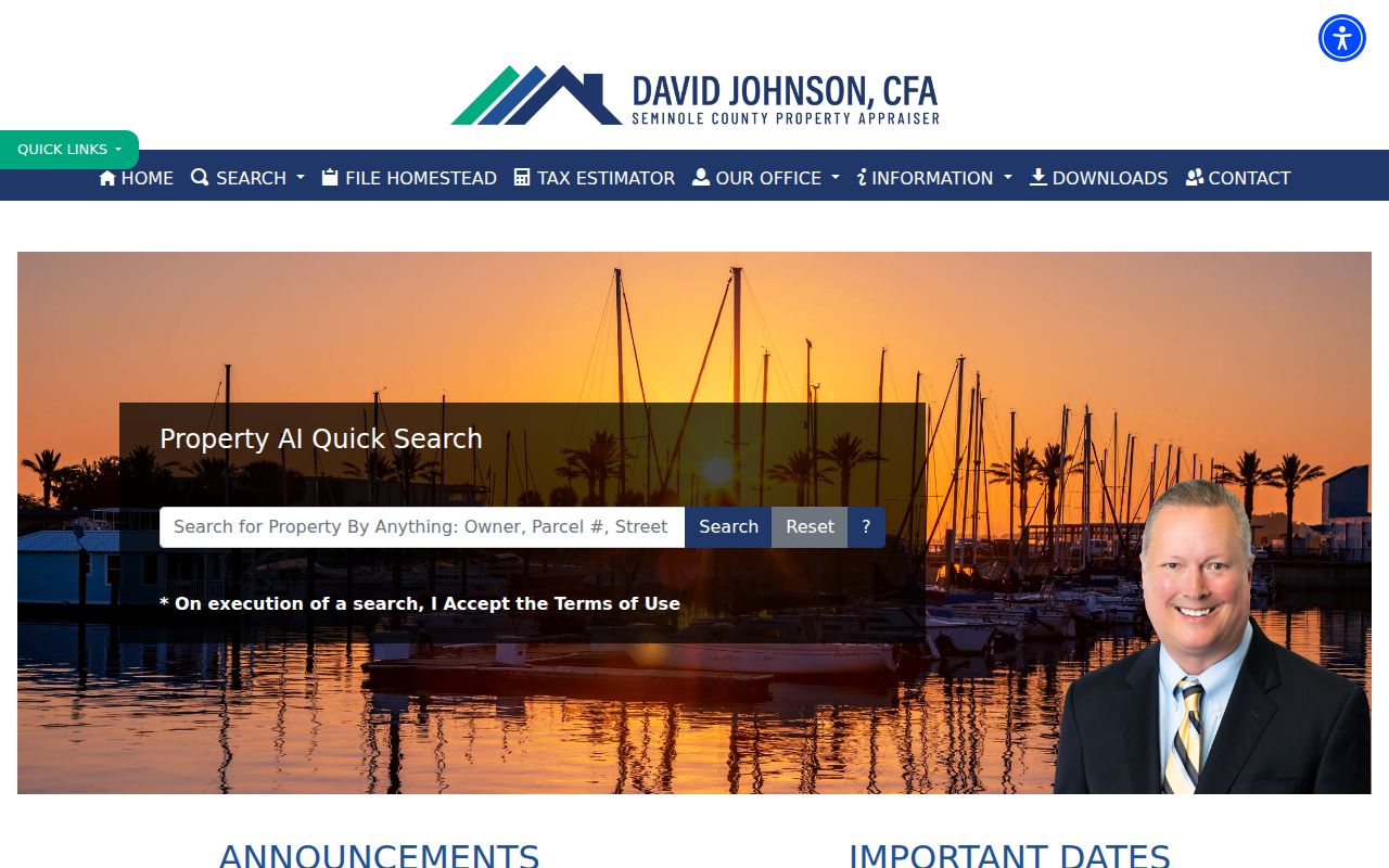 Seminole County residents directory property search